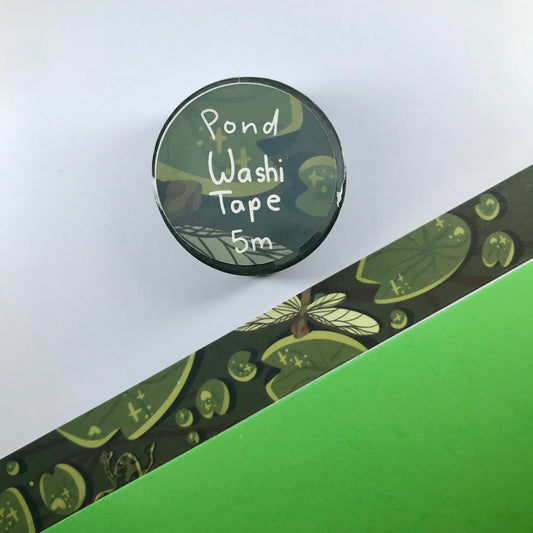 Pond Washi tape